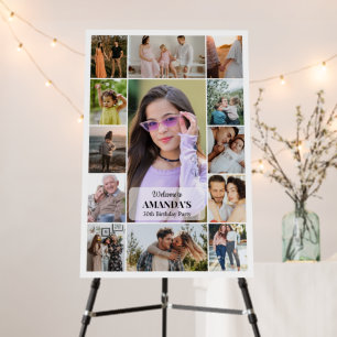 Photo Collage 13 Picture 12x18 20x30 24x36 White Foam Board