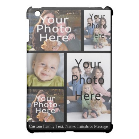 Photo Collage , 5 Custom Personalized Cover For The Ipad Mini
