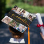 Photo Collage 6 Picture Gold Graduate Graduation Cap Topper