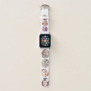 Photo Collage 7 Photo Template Personalized Apple Watch Band