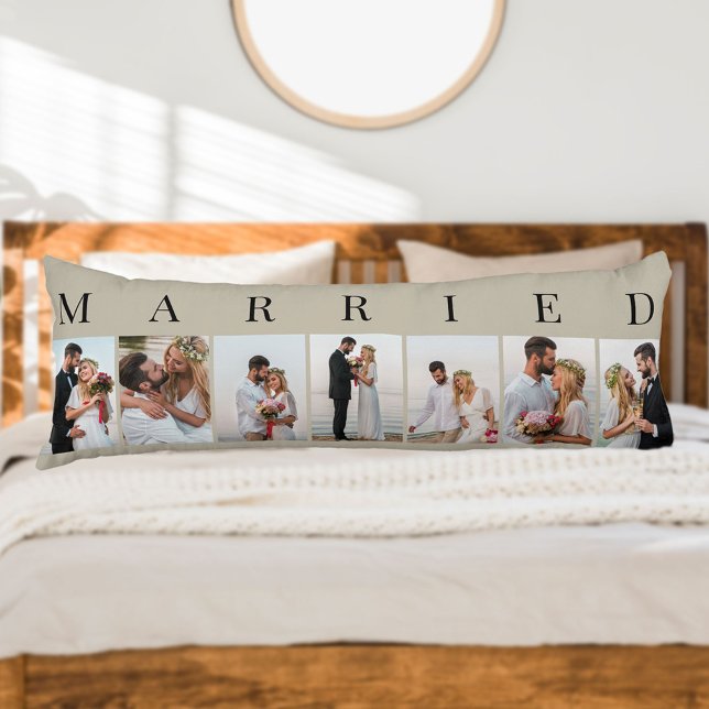 Photo Collage 7 Picture Natural and Black MARRIED Body Pillow (Creator Uploaded)