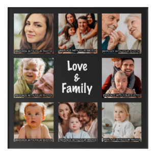 Photo Collage - Acrylic Wall Art