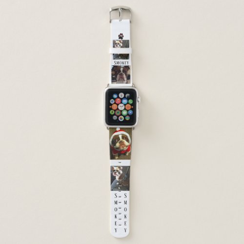 Photo Collage Animal Dog or Cat Watch Band