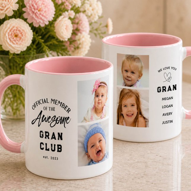Photo Collage Awesome GRAN Mug (Creator Uploaded)