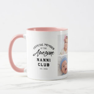 Photo Collage Awesome NANNI Mug