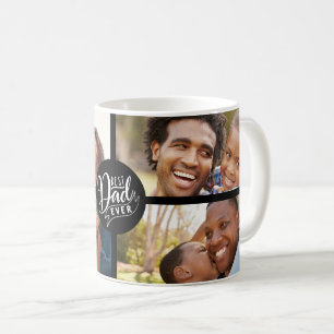 Photo Collage Best Dad Ever Coffee Mug