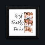 Photo Collage Best Friends Forever Gift Box<br><div class="desc">Photo Collage Best Friends Forever gift box</div>