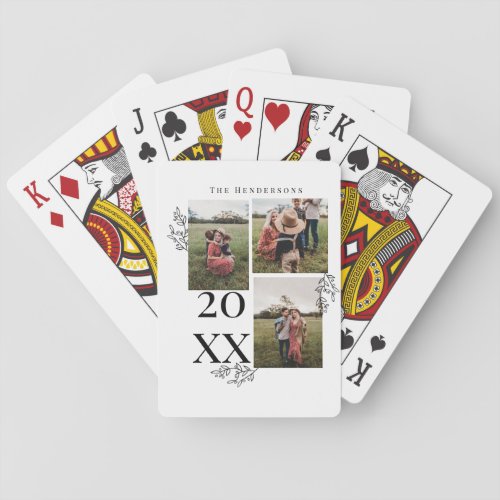 Photo collage Bicycle Playing Cards