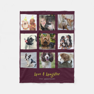 PHOTO Collage Blanket Modern Family Gift Idea