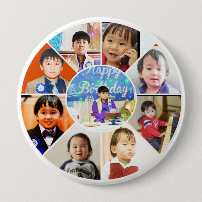 Photo Collage Button (Front)