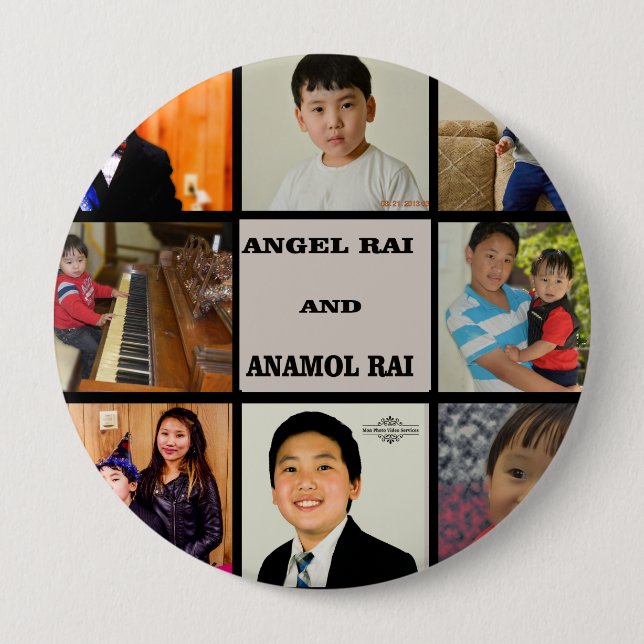 Photo Collage Button (Front)