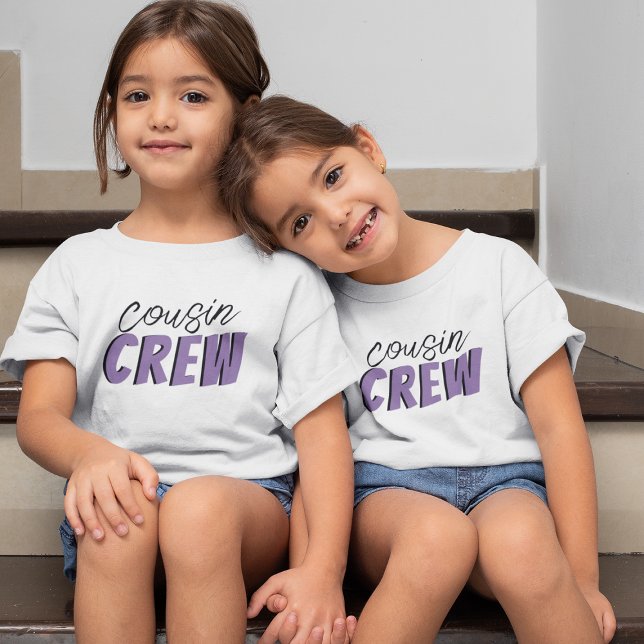 Photo Collage Cousin Crew T-Shirt (Creator Uploaded)