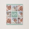 Photo Collage Custom Monogram Mint Green