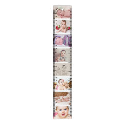 Photo Collage custom personalized 8 Photo Ruler