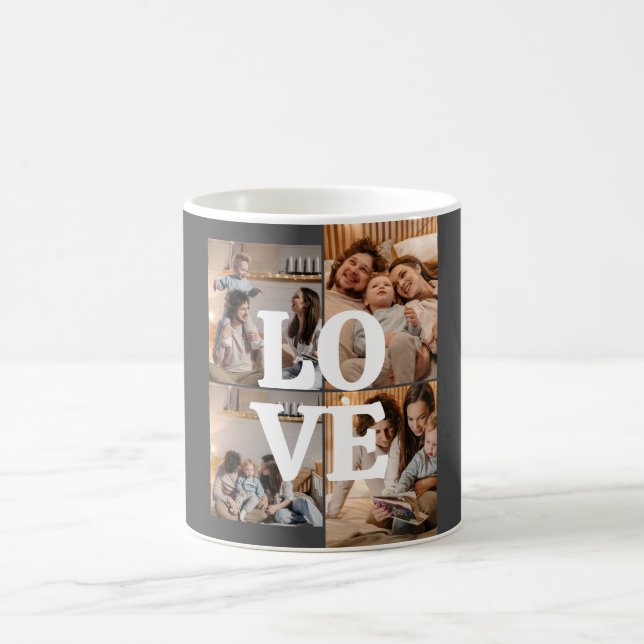 Photo Collage Customized Mug (Center)