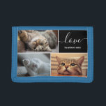 Photo Collage Cute Cats Personalized Trifold Wallet<br><div class="desc">Photo Collage Cute Cats Personalized wallet.</div>