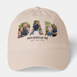 Photo Collage DAD Photo Cutout Father's Day Hat