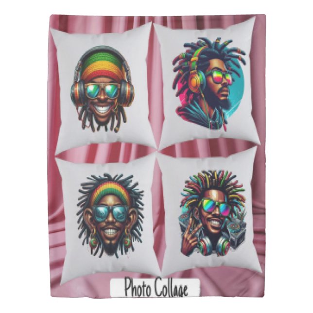 Photo Collage  Duvet Cover (Front)