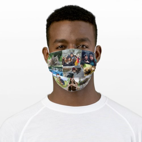 Photo Collage Face Mask