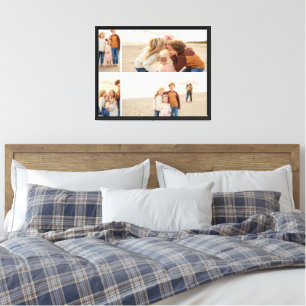 Photo Collage Family Photo Shoot Canvas Print