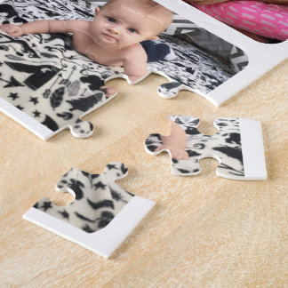 Photo Collage Family Photos Jigsaw Puzzle