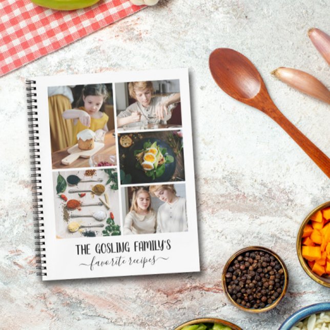 Photo Collage Family Recipes Notebook (Creator Uploaded)