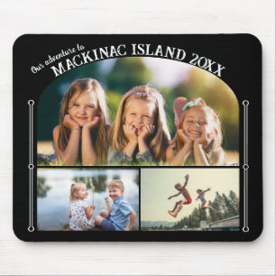 Photo Collage Family Vacation / Reunion Album Mo Mouse Pad