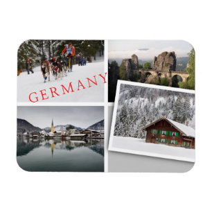 Photo collage from Germany Magnet
