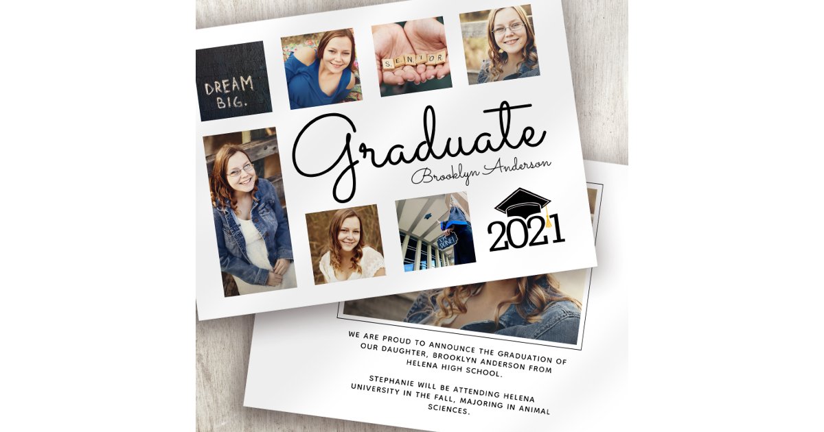 Photo Collage Graduate | Zazzle