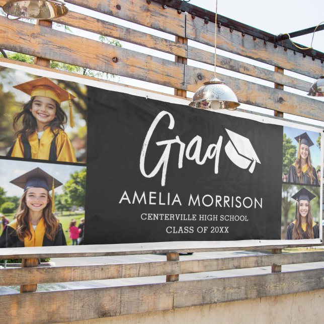 Photo Collage Graduate Class of Graduation Banner (Creator Uploaded)