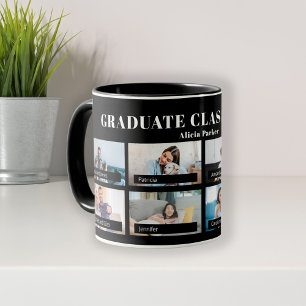 Photo collage graduation class of 2024 coffee mug