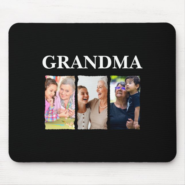 Photo Collage Grandma D Family  Mouse Pad (Front)