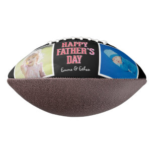 Photo Collage Happy Father's Day Football