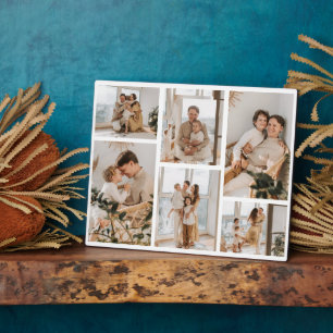 Photo Collage Ideas For Gifts Create 6 Photos Plaque