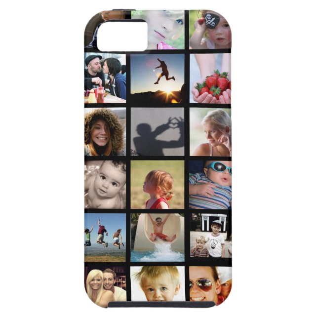 Photo Collage iPhone 5/5s Case (Case-Mate) (Back)