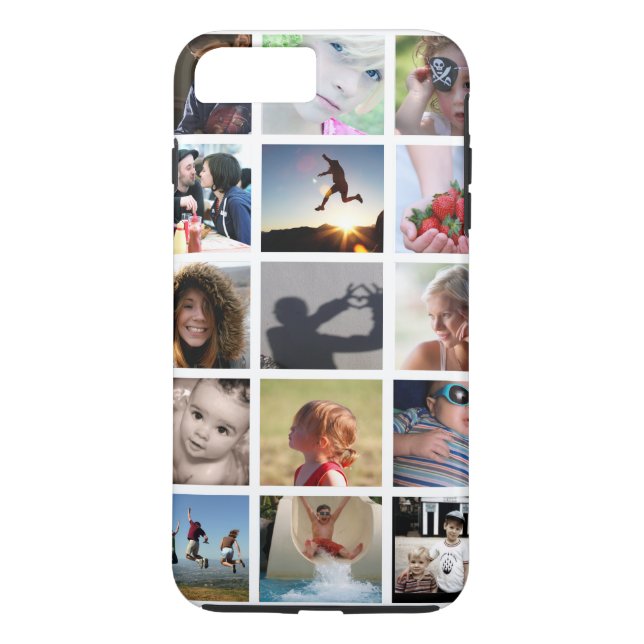 Photo Collage iPhone 7 Plus Case (-Mate) (Back)
