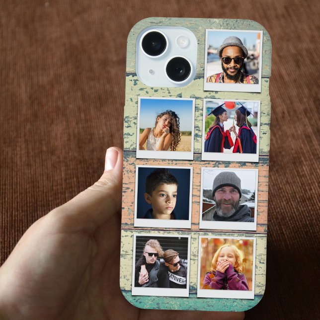 Photo Collage Iphone Case (iPhone case with 7 custom photos)