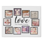 Photo Collage LOVE 10 Photo Family