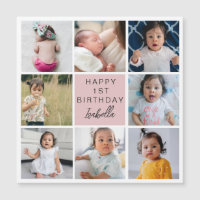 Photo Collage Magnetic Card