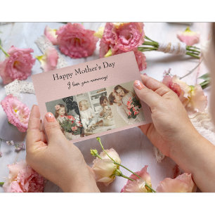 Photo Collage & Message - Personalized Gift    Postcard