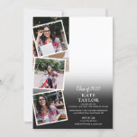Photo Collage Modern Graduation Party Invitation