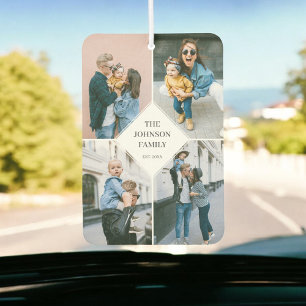 Photo Collage Modern Simple Air Freshener