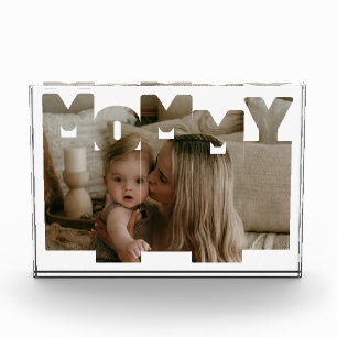 Photo Collage Mom, Mommy Mothers day Gift Block