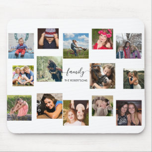 Photo Collage Mouse Pad