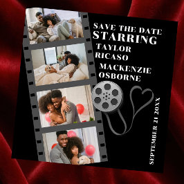 Photo Collage Movie Strip Personalized DIY Custom Save The Date