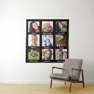 Photo Collage | Name Memory Aid For Dementia Tapestry