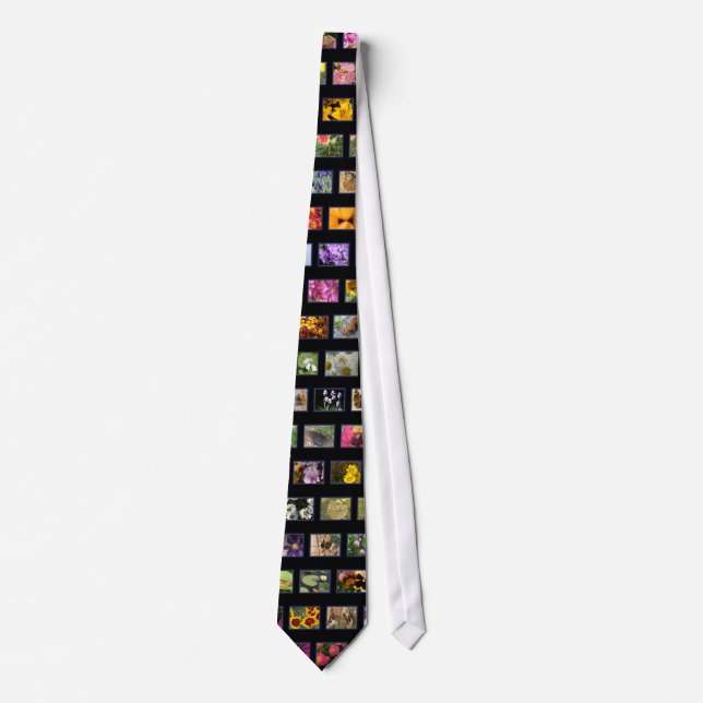 Photo Collage Neck Tie (Front)