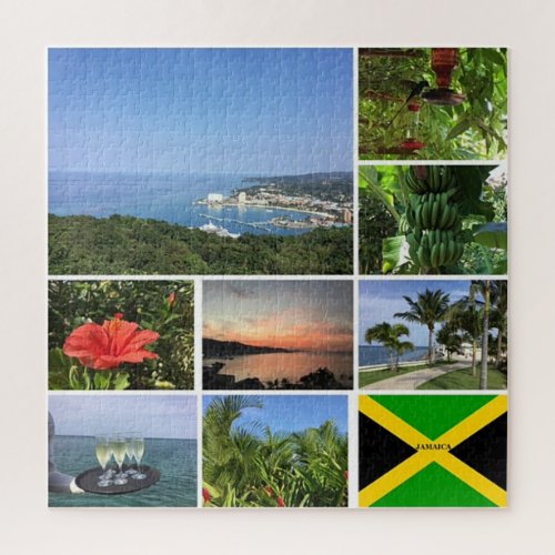 Photo Collage of Jamaica Jigsaw Puzzle
