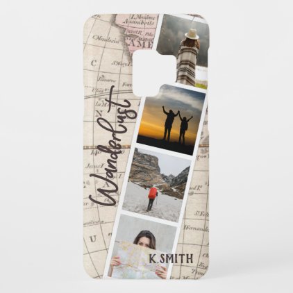 Photo Collage of Travel Memories. Wanderlust. Case-Mate Samsung Galaxy S9 Case