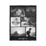 Photo Collage Personalized DIY Custom 6 Photo Fleece Blanket Photo Collage Personalized DIY Custom 6 Photo Fleece Blanket